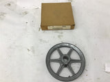 Congress 3X920 6" OD x 3/4"Bore Single Groove Pulley