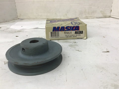 Maska MB40x5/8 Single Groove Pulley 5/8" Bore 4" OD