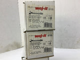 WEJ-IT Z1223 Wedge Anchor 1/2" x 2-3/4" Lot Of 30
