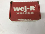 WEJ-IT Item 1270 1/2" x 7" Wedge Anchor Lot Of 33