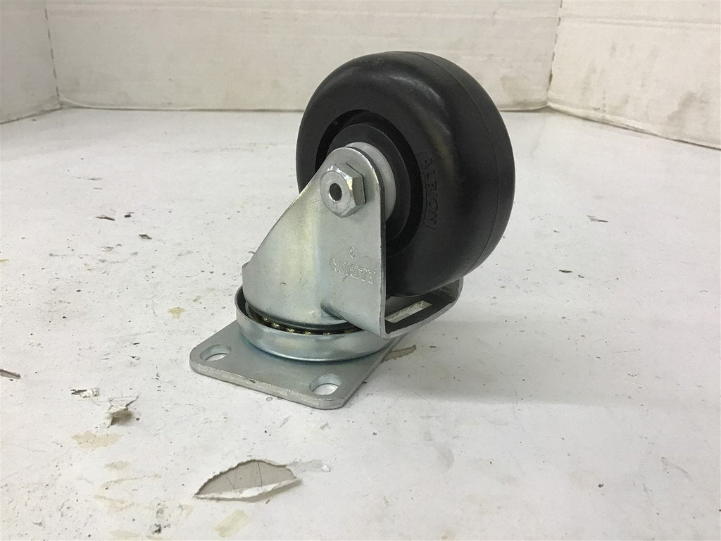 Albion Swivel Plate Caster Wheel 3" OD x 1-1/4" W