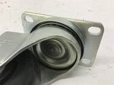 Albion Swivel Plate Caster Wheel 3" OD x 1-1/4" W