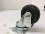 Albion Swivel Plate Caster Wheel 3" OD x 1-1/4" W