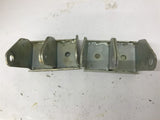 Double Cart Wheel Mount 1/2" ID x 5" W x 4-3/4" T Lot Of 2