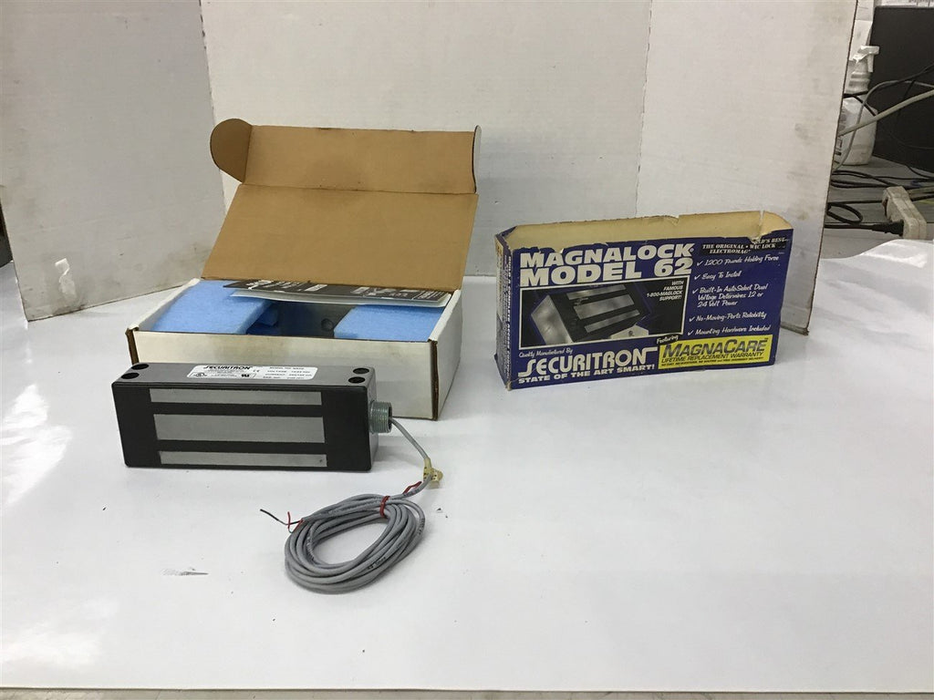 Securitron Magnalock Model 62 1200 LBS Holding Force 12-24 V
