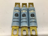 Bussmann KAC-100 Fuse 100 Amp Lot Of 3