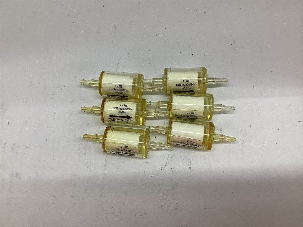 Siebe Environmental 125 PSI Lot Of 6