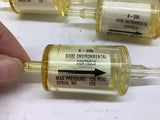 Siebe Environmental 125 PSI Lot Of 6
