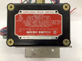 Micro Switch EXD-Q-3 Snap Switch 10 Amp @ 120 or 250 Volts
