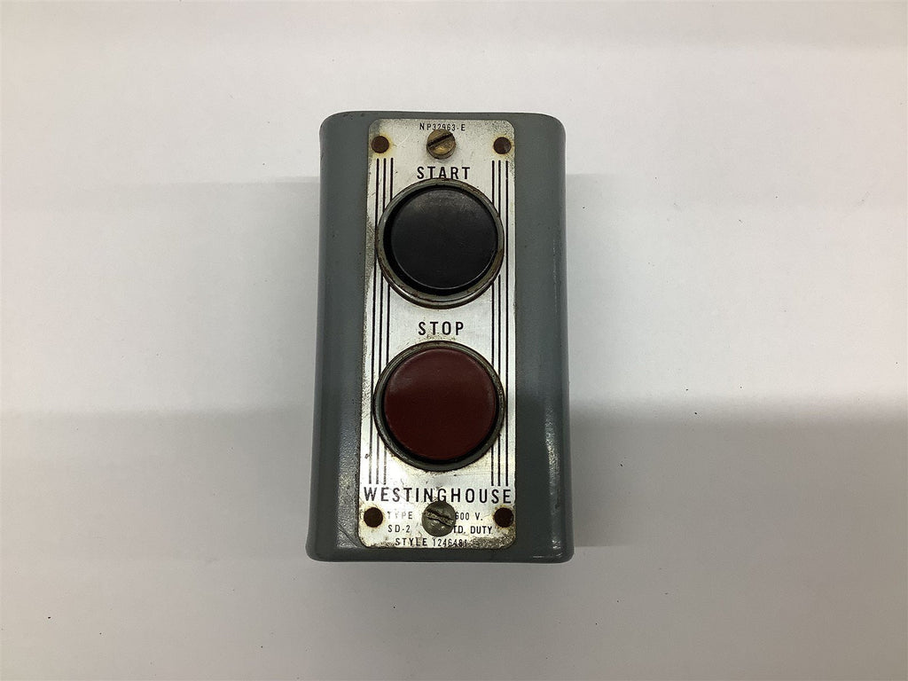 Westinghouse 1246481 SD-2 600 Volt control Station