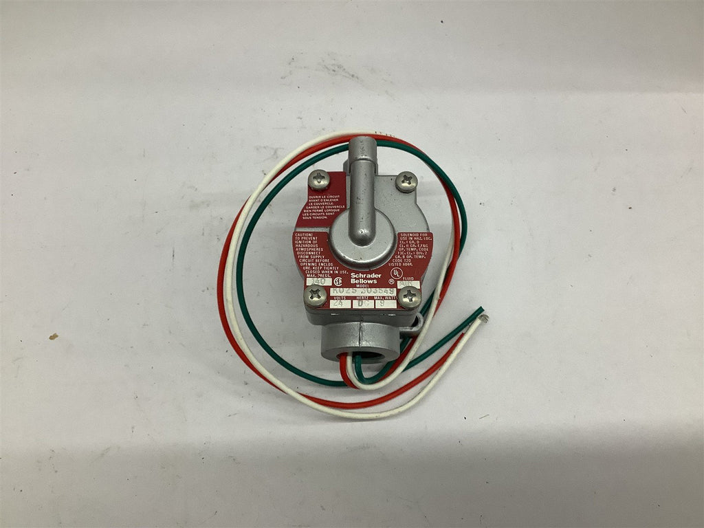 Schrader Bellows K025303549 Solenoid Valve 24 Volts DC