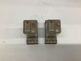 Kuhnke UF3G-110Vac 1 4 Amp 250 Vac Relay With Base