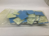 Thomas & Betts GC368A Adhesive Backed mounting Base 2"x2" Lot of 25
