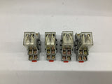 Omron LY2 110/120VAC Relay Lot Of 4