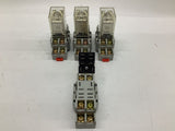 Omron LY2 110/120VAC Relay Lot Of 4