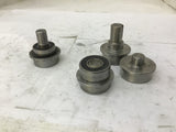 Stub Nose Shafts With Base Assorted Sizes Lot Of 4