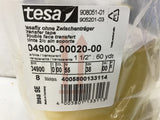 Tesa Tape 04900-00020-00 Transfer Tape 1.5" Wide x 60 Yard Long Lot Of 4
