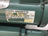Roton DR202Y72 Blower 1.3-1.2/.6 Amps 208-230/460 Volts 3450 Rpm