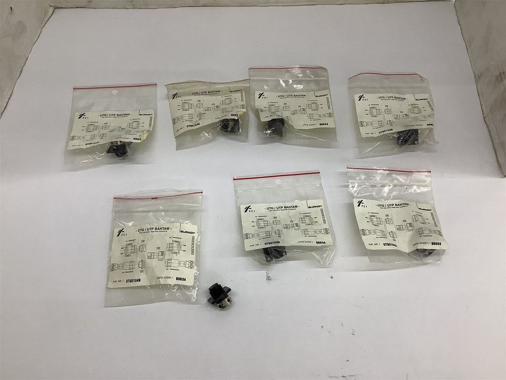 Burndy UTG014S Connector Lot Of 7