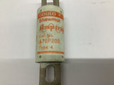 Gould Shawmut A70P200 Amp-trap Fuse 700 V 200 Amp