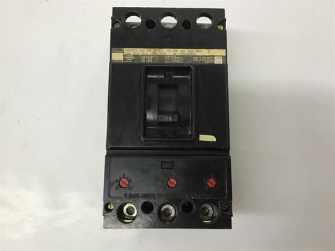 Westinghouse LBB3350 350A 600V 3 PoleCircuit Breaker