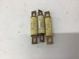 Tron KAC 100 Fuse 100 Amp 600 Volts Lot Of 3