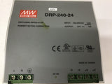 Mean Well DRP-240-24 Input 100-240 VAC Output 24V