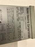 ACME T-1-53007 .250 KVA CONTROL TRANSFORMER 240/480 PRI, 120/240 SEC VOLTS