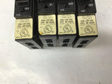Sqaure D QF-T Fuse Type Breaker 20A 120V Circuit Breaker Lot Of 4