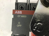 ABB OT60E3 Rotary Disconnect Switch 600V 60A