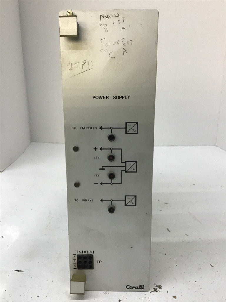 Cerutti RE 35105/GB Power Supply 12V
