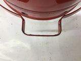 Just Rite 09500 Red Oily Waste Can Foot Operated 14 Gallon
