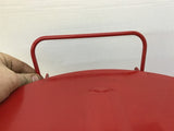 Just Rite 09500 Red Oily Waste Can Foot Operated 14 Gallon