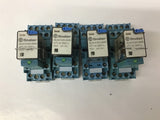 Finder 55.34.9.024.5040 Relay with Base Lot Of 4