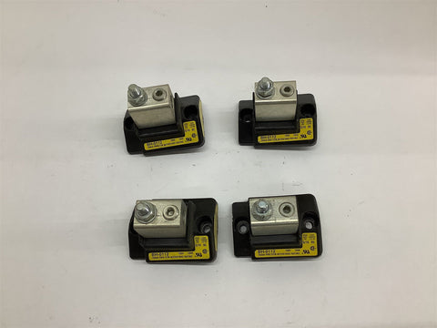 Buss BH-0112 200 kA 700 V 100 A 5/16 85lb-in Torque Fuse Blocks Lot Of 4