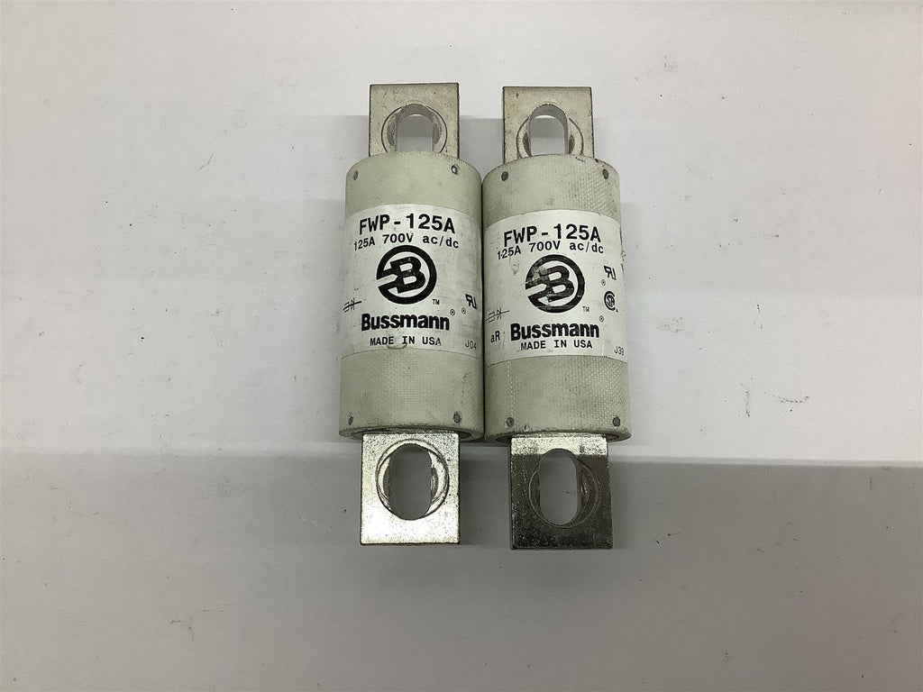 Bussmann FWP-125A Fuse 700 V 125 A Lot Of 2