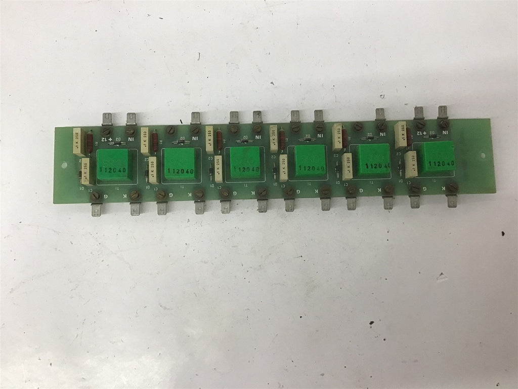 Cerutti 50997 Electrical Board