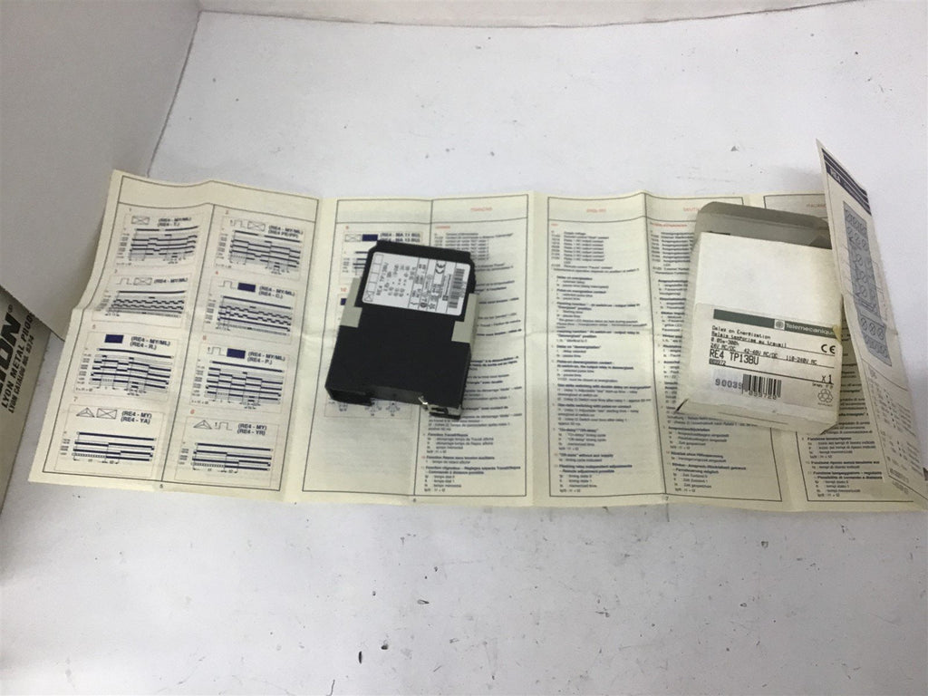 Telemecanique RE4-TP13BU Time Delay Relay