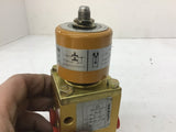 Lucifer 345B34 1/4" Ports solenoid Valve 110 Volts 19 Bar