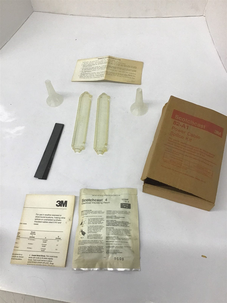 3M Scotchcast 82-A1 Power Cable Splice Kit #2 AWG Max. 13/32" Max
