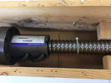 Thomson R Series Ball Screw 68-1/2" L x 1-1/2" OD On Ends x 3/8" Key x 1-1/4x12