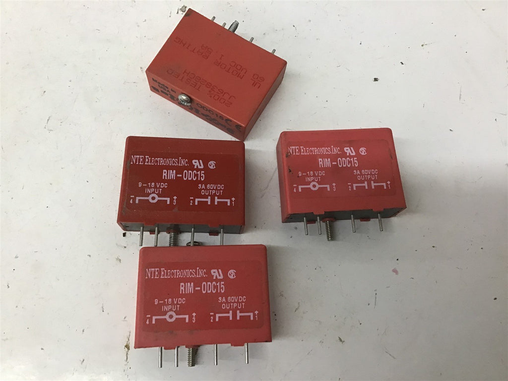 Opto 22 RIM-ODC15 Output Module Lot Of 4