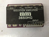 Burr Brown 3650HG Isolation Amplifier