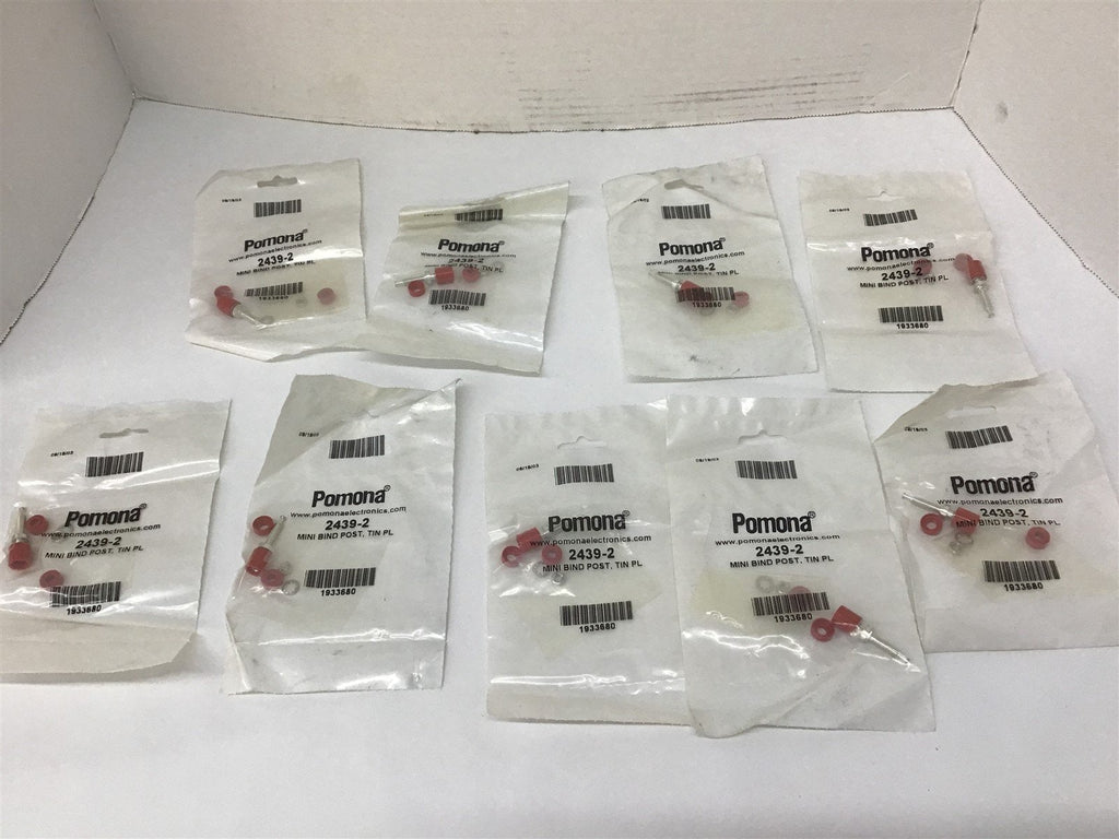 Pomona 2439-2 Mini Binding Post Lot Of 9