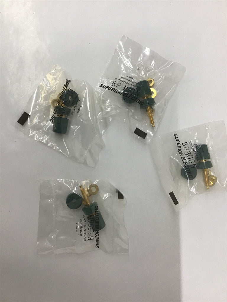 Superior Electric BP30GN Binding Post Lot Of 4