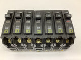 Square D AB-5004 Circuit Breaker 120/240 V 1 Pole Lot Of 7