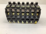 Square D AB-5004 Circuit Breaker 120/240 V 1 Pole Lot Of 7