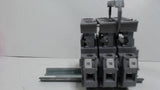 3 POLE DIN MOUNTED FUSE HOLDERS   - 32Amax  - 10.3x38-500V