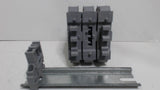 3 POLE DIN MOUNTED FUSE HOLDERS   - 32Amax  - 10.3x38-500V