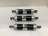 Bussmann FuseTron FRS-R-125 Dual Element Time Delay Fuse 600V Lot Of 3